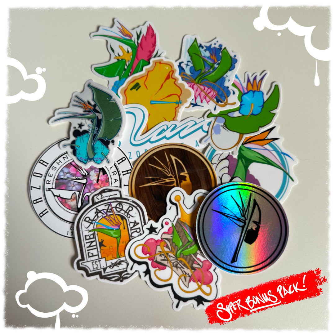 Super Bonus Sticker Pack Vol. 1 (12 Pcs.)