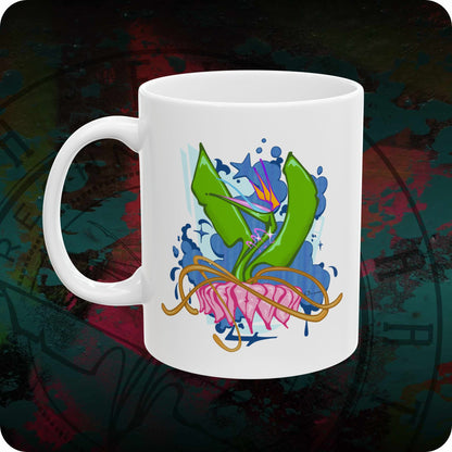 RFA Lotus Bird Ceramic Mug 11oz