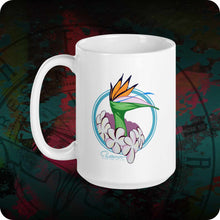 RFA OG Bird Of Paradise Large 15oz. white glossy mug